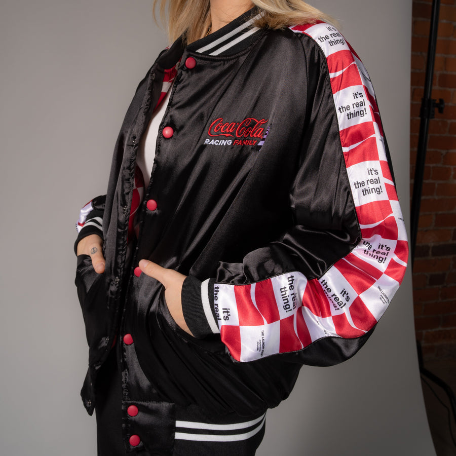 Coca Cola Racing - Stadium Jacket - Black & Red & White - The Laundry Room