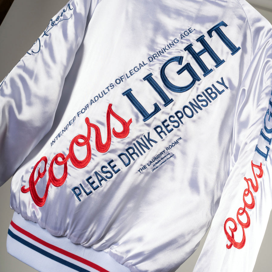 Coors Light 1980 - Stadium Jacket - White - The Laundry Room