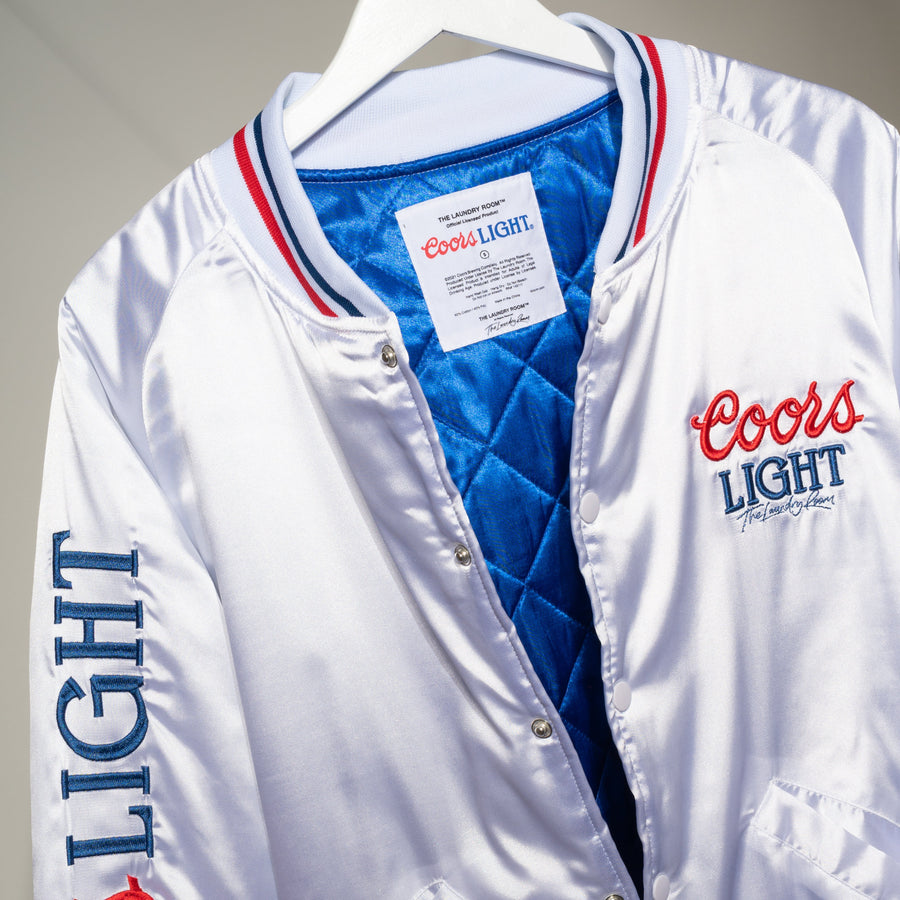 Coors Light 1980 - Stadium Jacket - White - The Laundry Room