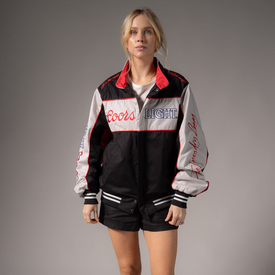 Coors Light Official Tm - Racing Jacket - Black - The Laundry Room