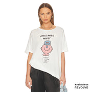 Little Miss Wifey - Oversized Tee - White - The Laundry Room