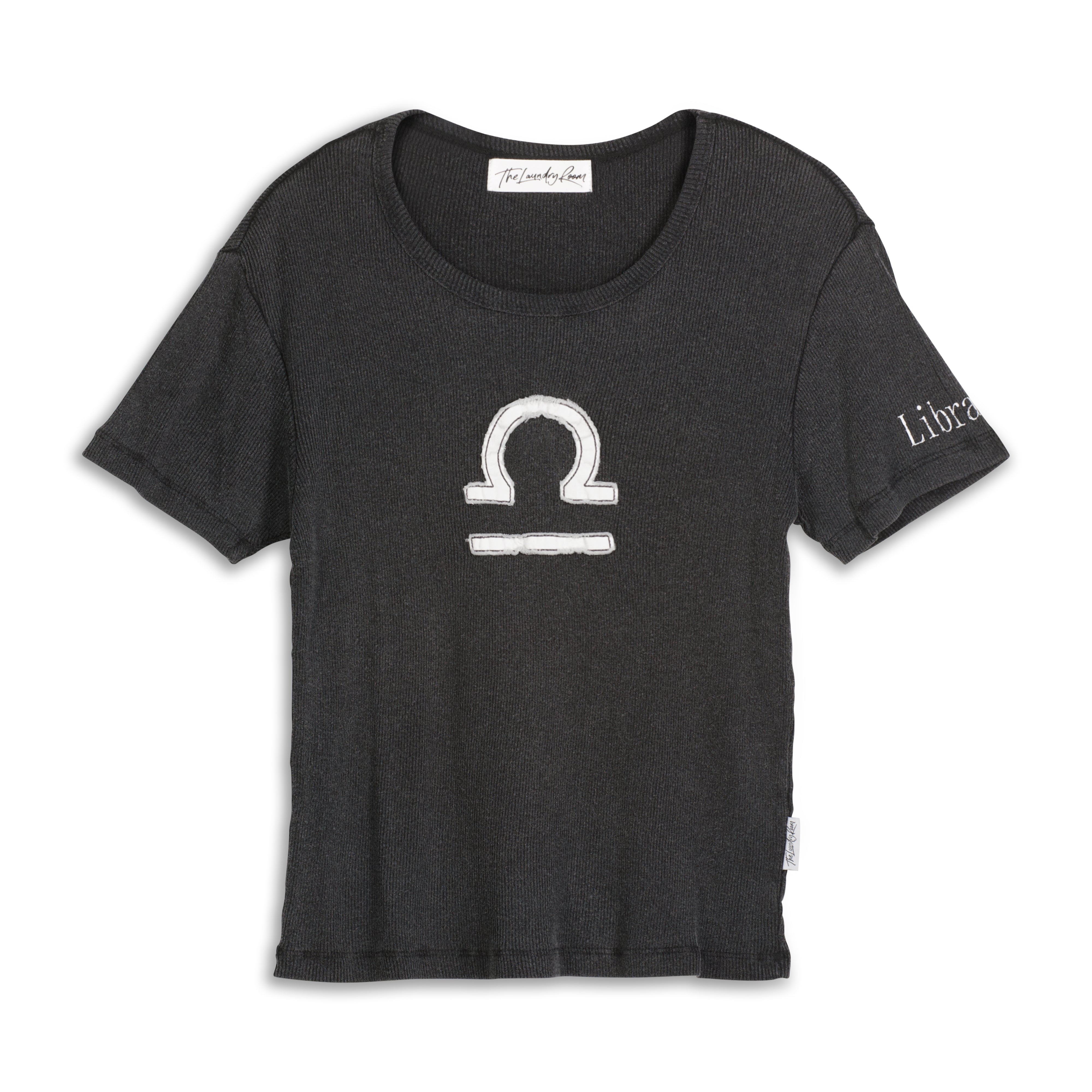 Libra Stitch - Baby Tee - Black Snow | The Laundry Room