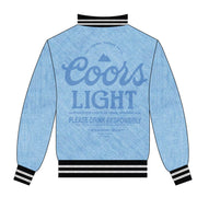 California Cl Bear - Stadium Denim Jacket - Chambray Blue - The Laundry Room