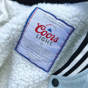 California Cl Bear - Stadium Denim Jacket - Chambray Blue - The Laundry Room