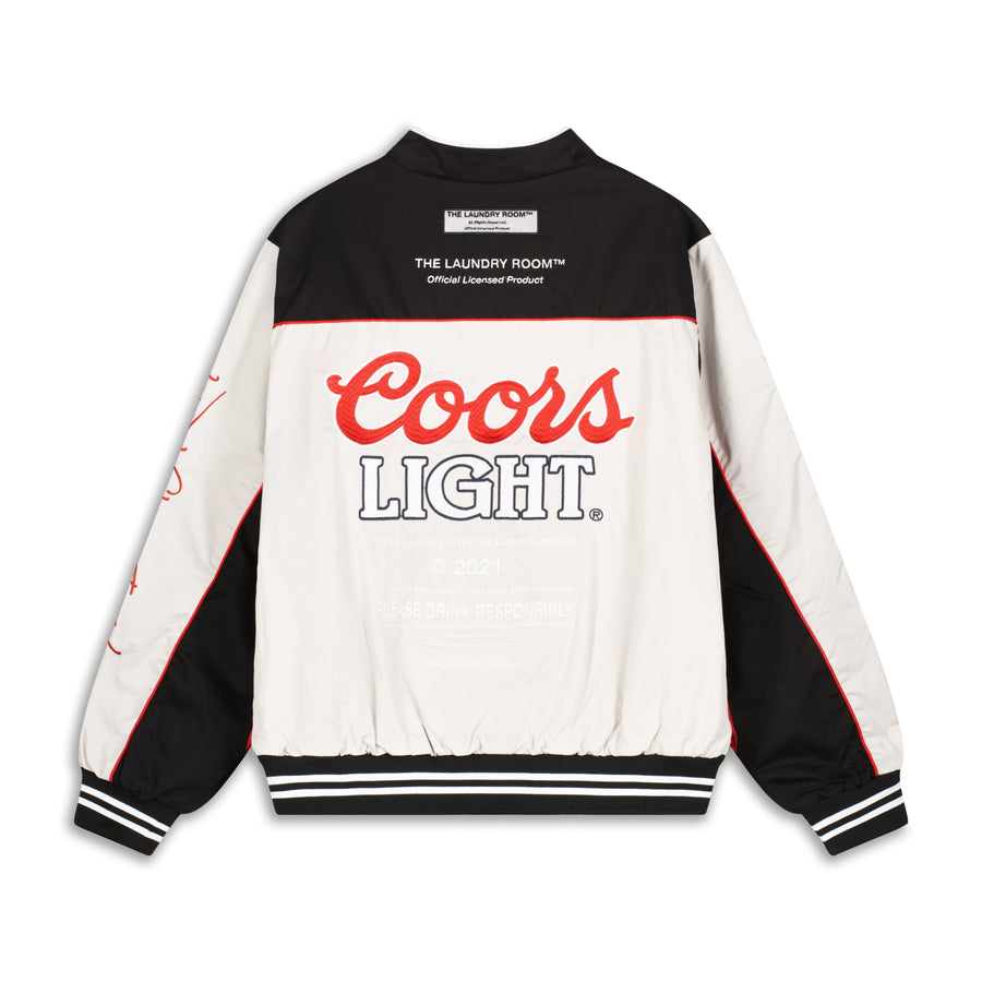 Coors Light Official Tm - Racing Jacket - Black - The Laundry Room