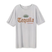 Tequila - Oversized Tee - Star Dust - The Laundry Room