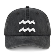 Vintage Aquarius - Papa Cap - Black Snow - The Laundry Room