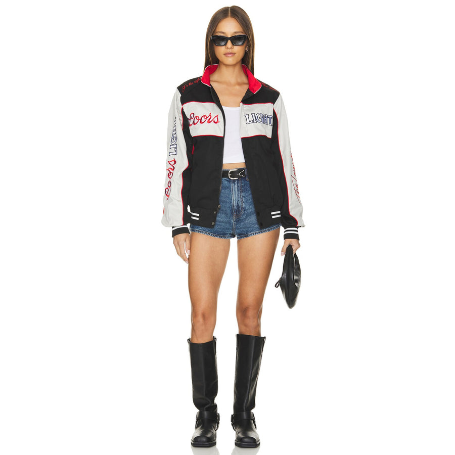 Coors Light Official Tm - Racing Jacket - Black - The Laundry Room