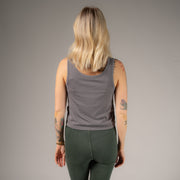 Essentials - Boxy Tank - Gravity Grey