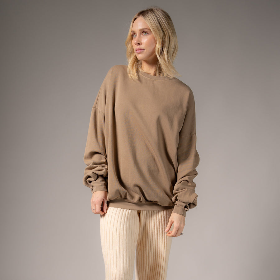 Essentials - Jump Jumper - Camel Gold