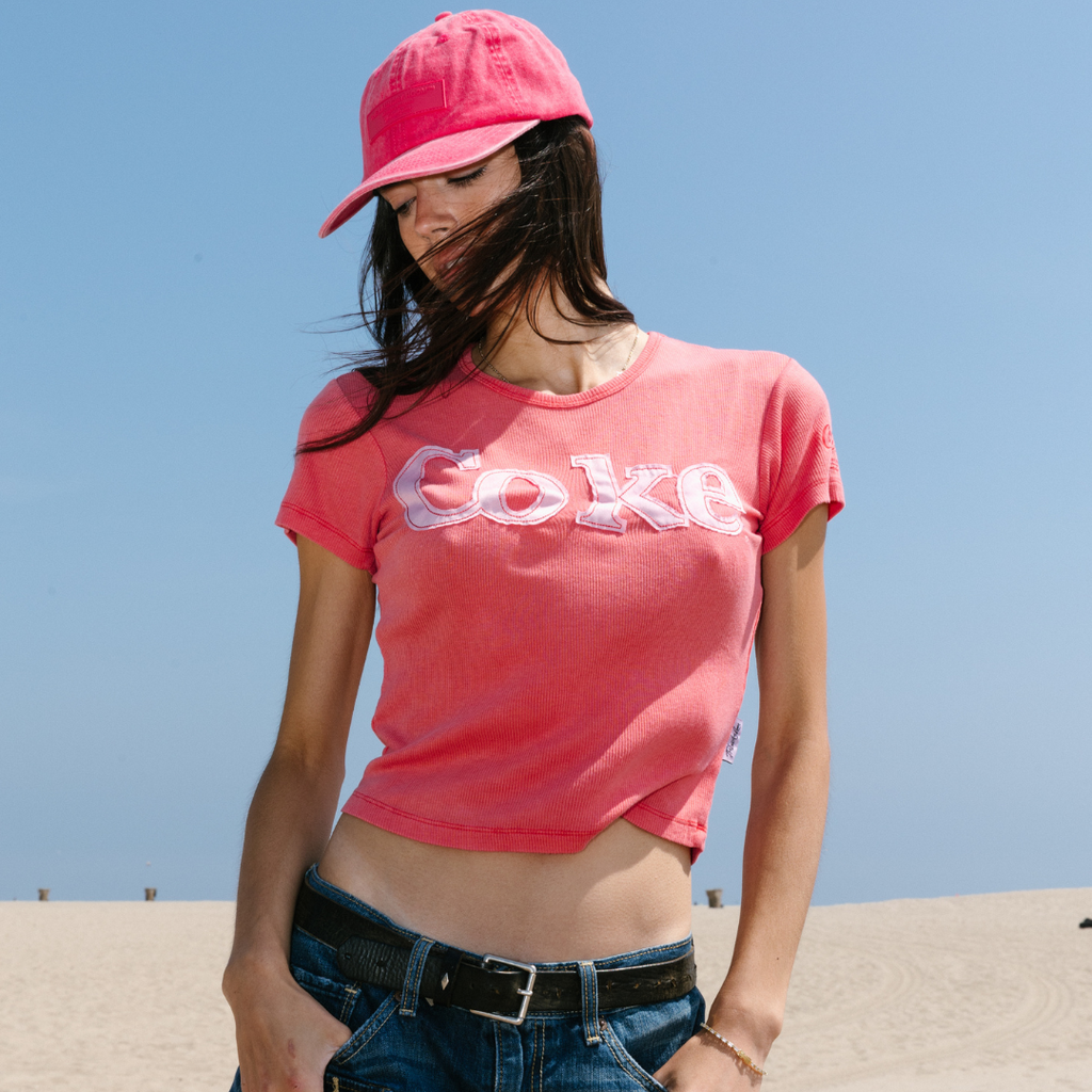 希少 新品 FCRB COCA-COLA PATCHED L/S TEE ロンT Coke Patchwork - Baby Tee - Vintage Red– The Laundry Room