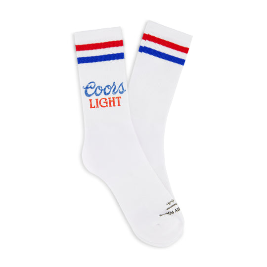 Coors Light 1980 - Sock - White White / OS