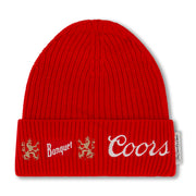 Coors Heritage Cashmere Beanie - Knitted Beanie - Red Red / OS