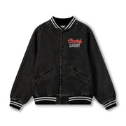 Coors Light Official Tm - Stadium Denim Jacket - Washed Black Denim Washed Black Denim / XS