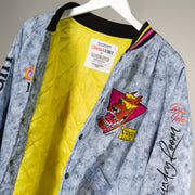 Beerabunga - Stadium Denim Jacket - Acid Blue Denim Acid Blue Denim / XS