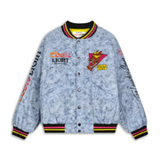 Beerabunga - Stadium Denim Jacket - Acid Blue Denim Acid Blue Denim / XS