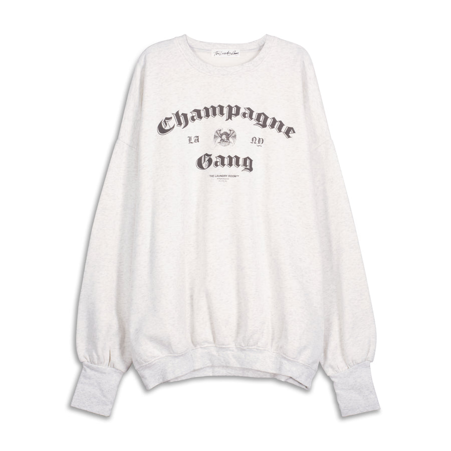 Champagne Gang - Jump Jumper - Pebble Heather Pebble Heather / XS