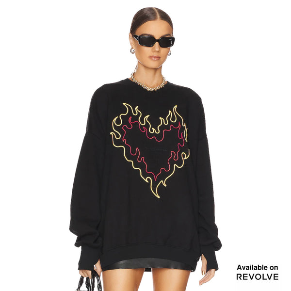 PAMEO POSE（パメオポーズ）の「Burning Heart Sweater（ニット/セーター）」 - WEAR