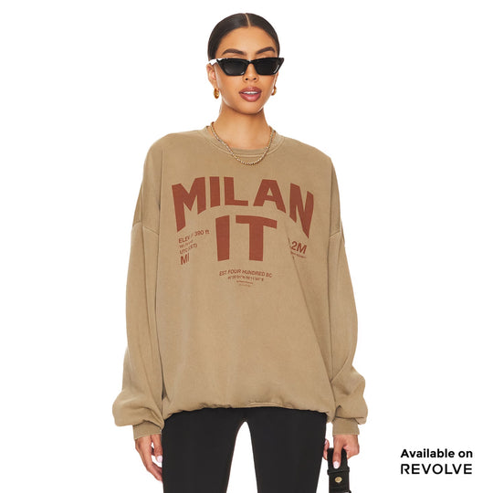Welcome To Milan - Jump Jumper - Camel Gold Camel Gold / XS