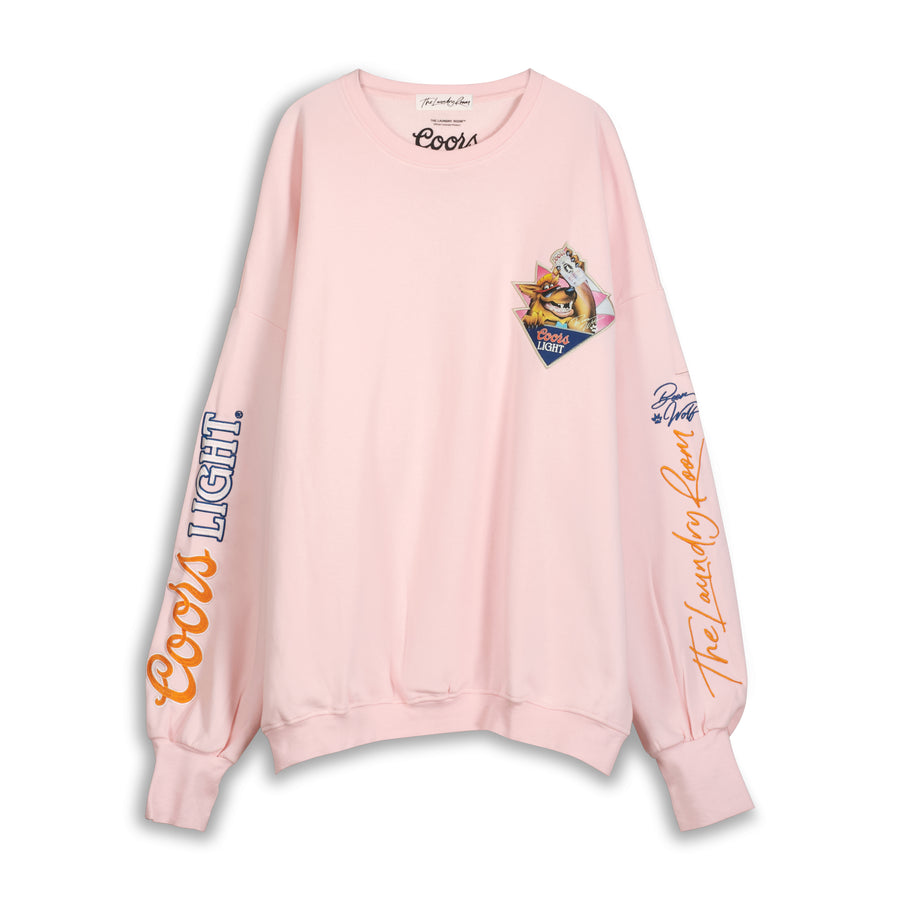 Beer Wolf Time - Jump Jumper - Blush Pink Blush Pink / XS