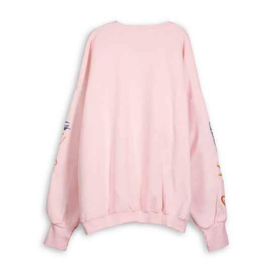 Beer Wolf Time - Jump Jumper - Blush Pink Blush Pink / XS