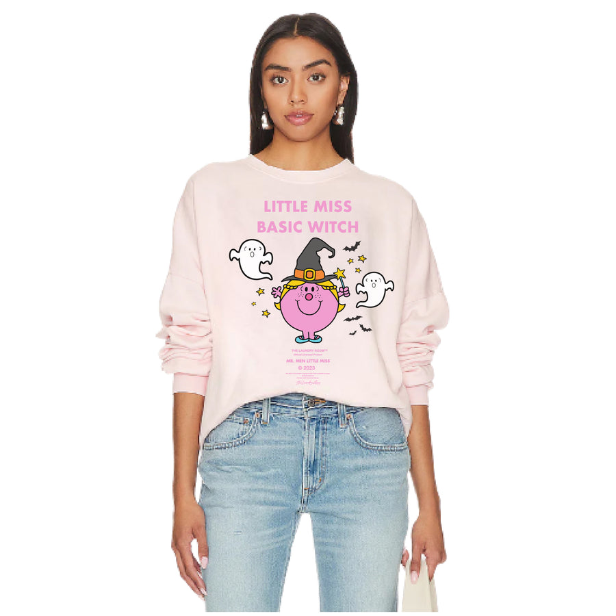 Little Miss Basic Witch - Jump Jumper - Blush Pink