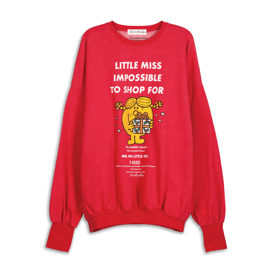 Little Miss Impossible - Jump Jumper - Red Red / XS