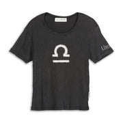 Libra Stitch - Baby Tee - Black Snow Black Snow / XS