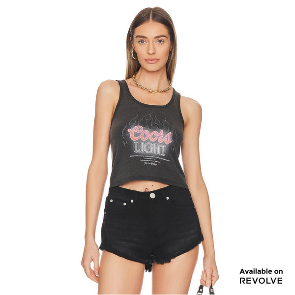 CLOZOZ Fishnet Tank Tops Women Mesh Top See Through Tops for