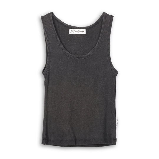 Essentials - Rib Tank - Black Snow Black Snow / XS