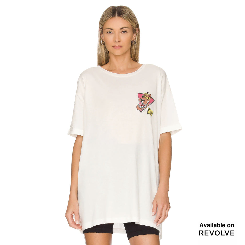 Beerabunga - Oversized Tee - White | The Laundry Room