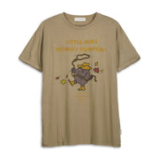 Little Miss Howdy Pumpkin - Oversized Tee - Camel Gold Camel Gold / XS