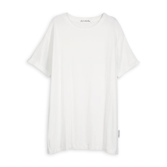 Essentials - Oversized Tee - White White / XS