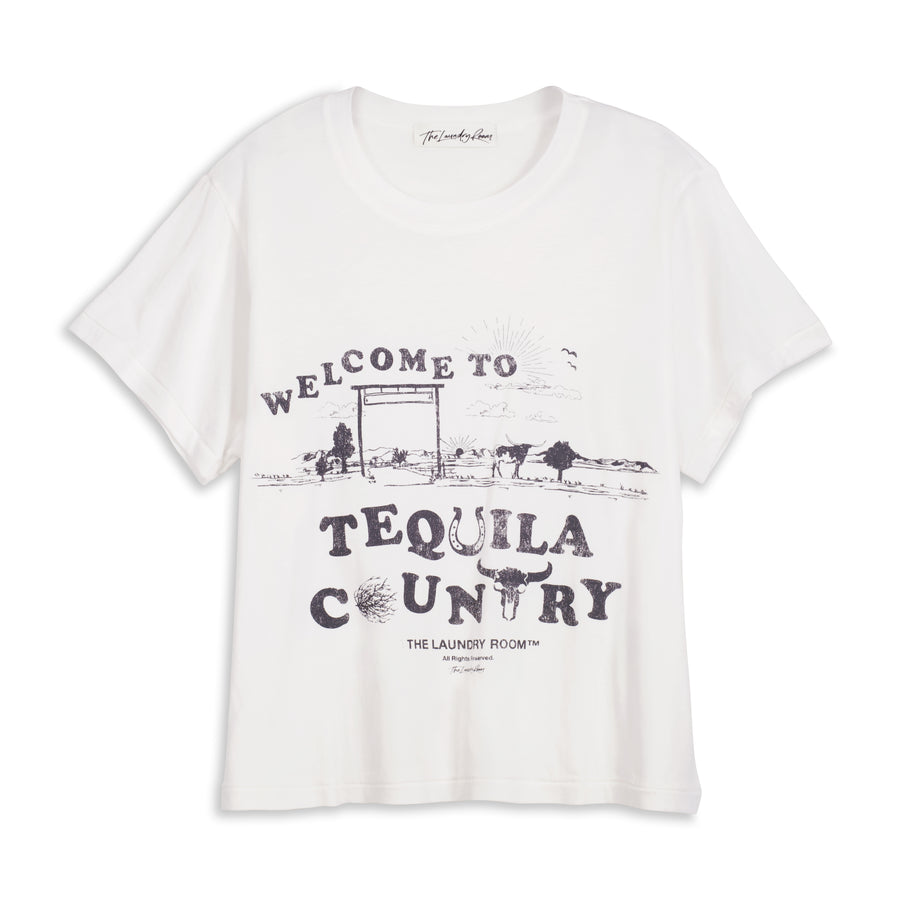 Tequila Country - Perfect Tee - White White / XS