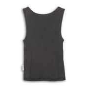 Essentials - Rib Tank - Black Snow