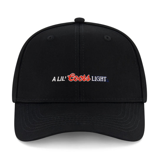 A Lil Coors - Trucker Hat - Black