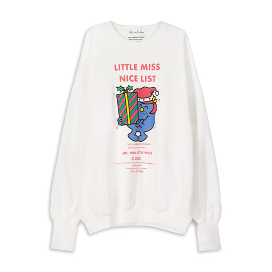 Little Miss Nice List - Jump Jumper - White