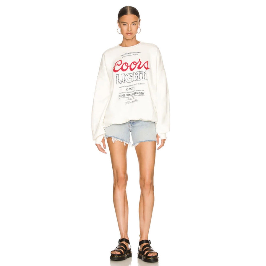 Coors Light Official Tm - Jump Jumper - White