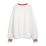 Essentials - Jump Jumper - White & Red