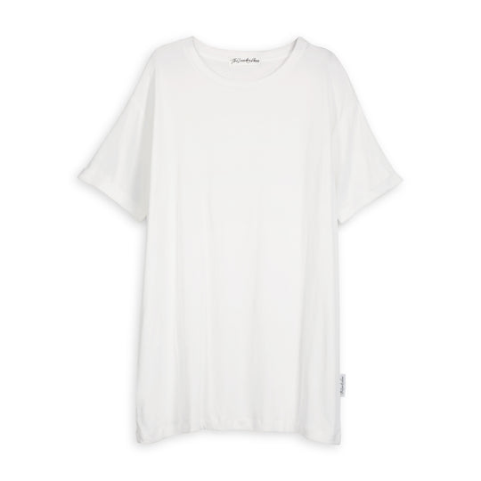 Essentials - Oversized Tee - White - The Laundry Room