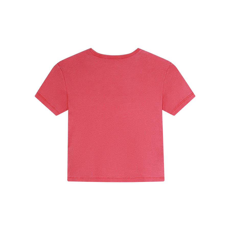 Coors Fine Banquet Beer - Baby Tee - Vintage Red - The Laundry Room