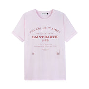 Saint Barth 89 - Oversized Tee - Blush Pink