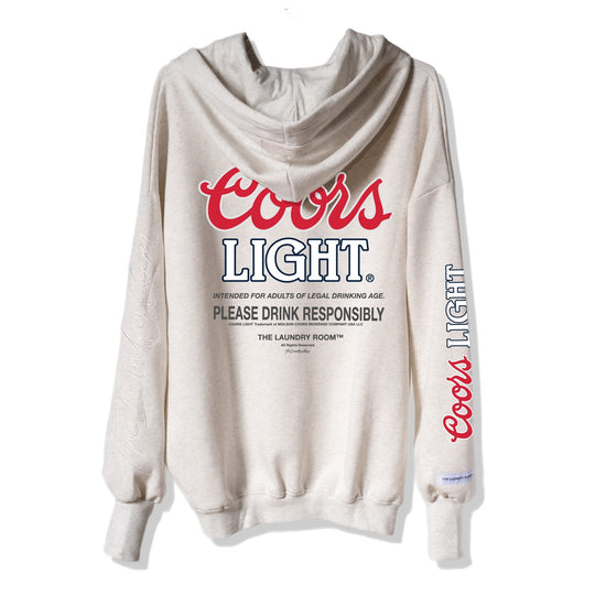 Coors Light Official TM - Hideout Hoodie - Pebble Heather - The Laundry Room