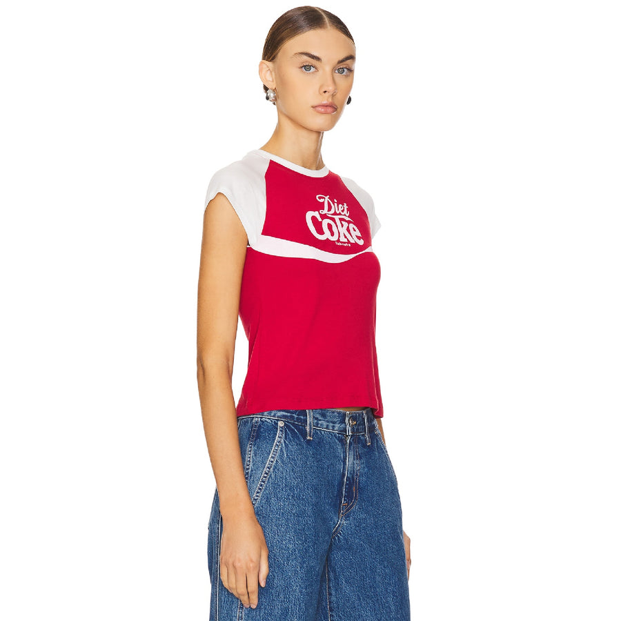 Diet Coke 94 - Baby Tee - Red & White