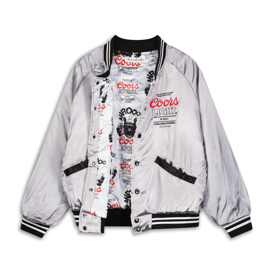 Coors Light Official Tm - Stadium Jacket - Silver