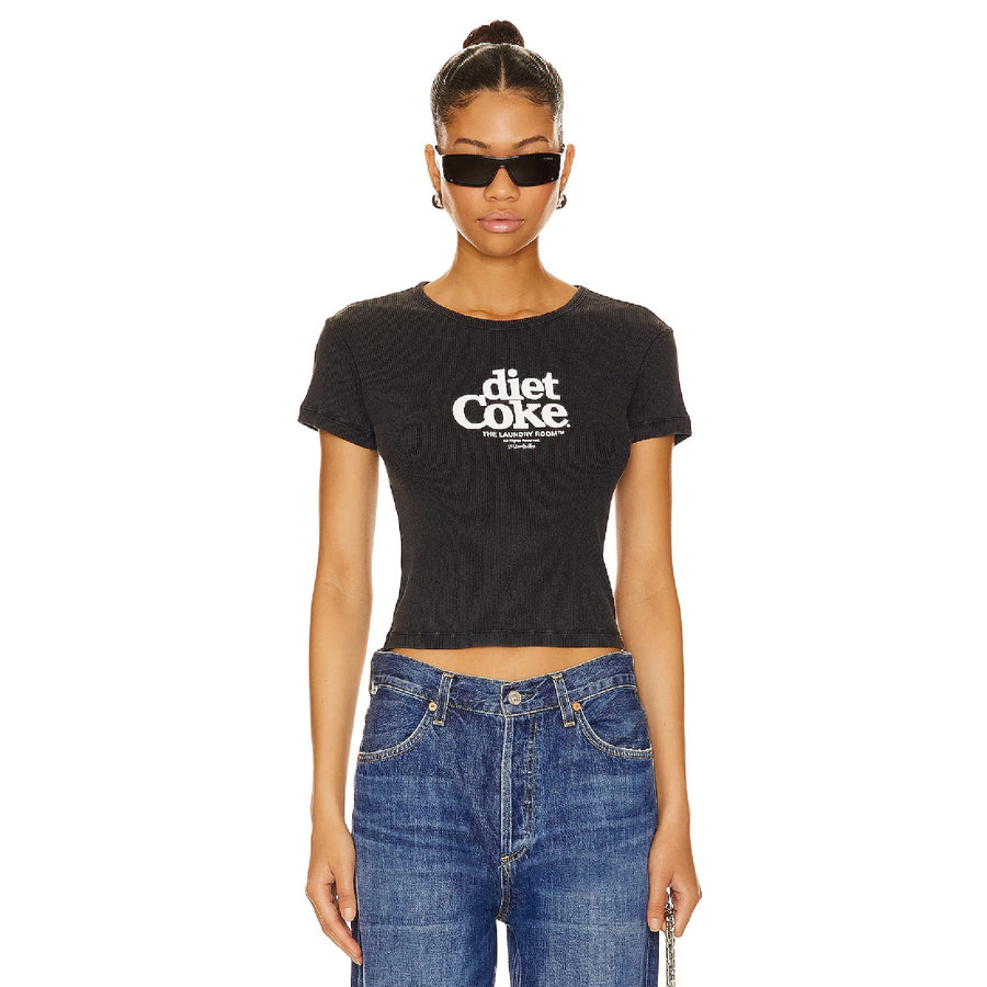 Diet Coke - Baby Tee - Black Snow