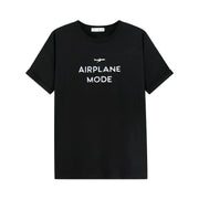 Airplane Mode - Oversized Tee - Black - The Laundry Room