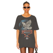 American Motorcycles - Oversized Tee - Black Snow