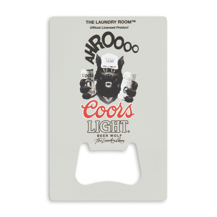 Coors Light Official TM - Bottle Opener - Silver - The Laundry Room
