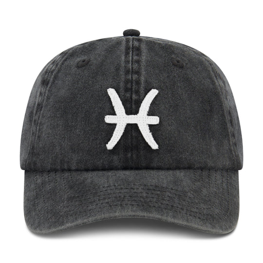 Vintage Pisces - Papa Cap - Black Snow - The Laundry Room